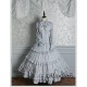 Alice Girl Duke of Victoria Corset Overskirt and Striped Skirt(1st Pre-Order/2 Colours/Full Payment Without Shipping)